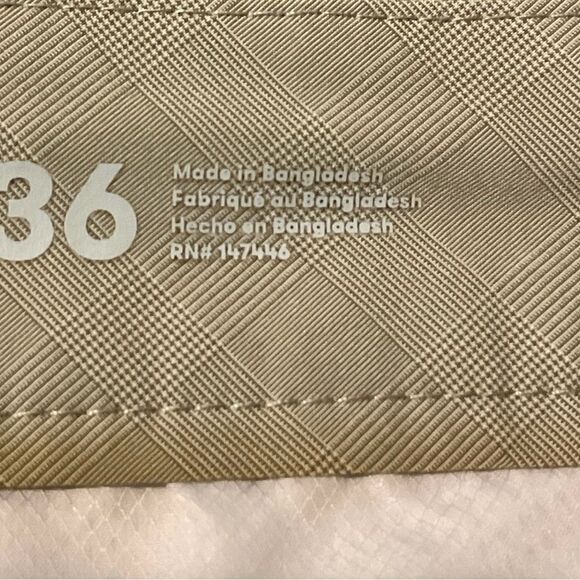 Hang Ten Flat Front Tan Shorts Casual Essential - Picture 10 of 12